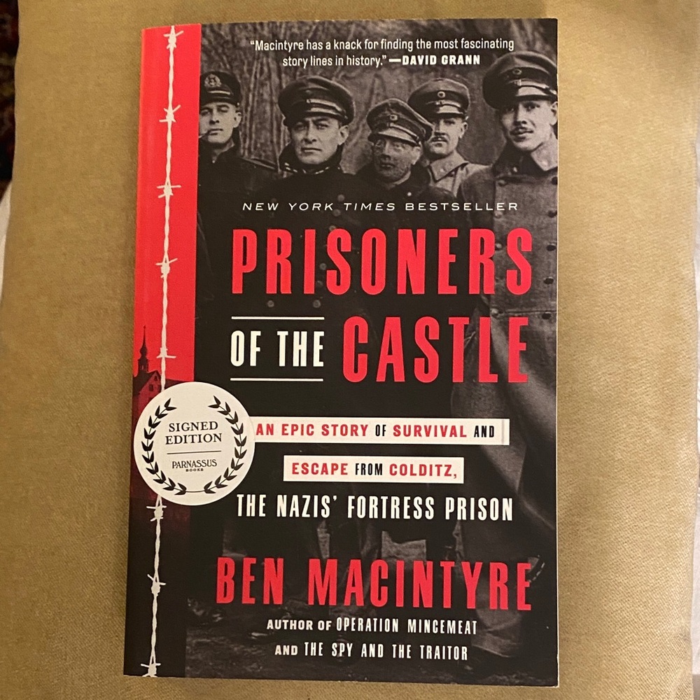 Prisoners of the Castle • Signed By Author - Ben Macintrye